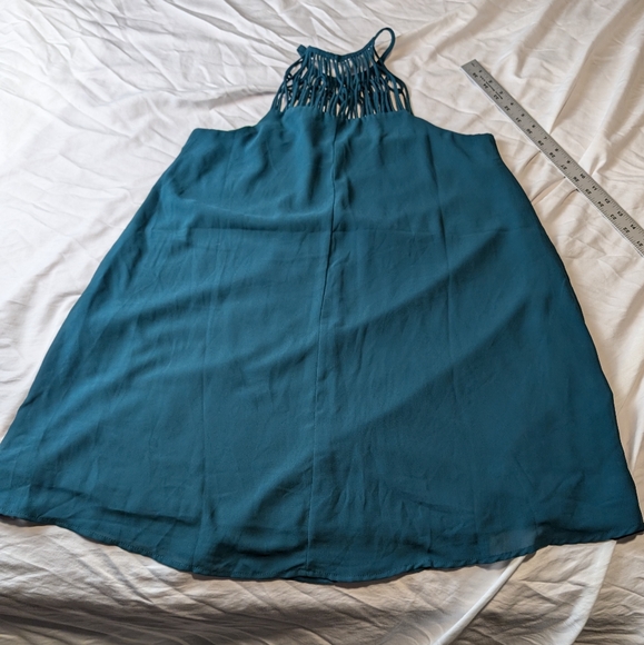 Lulus small teal dress - Picture 5 of 6